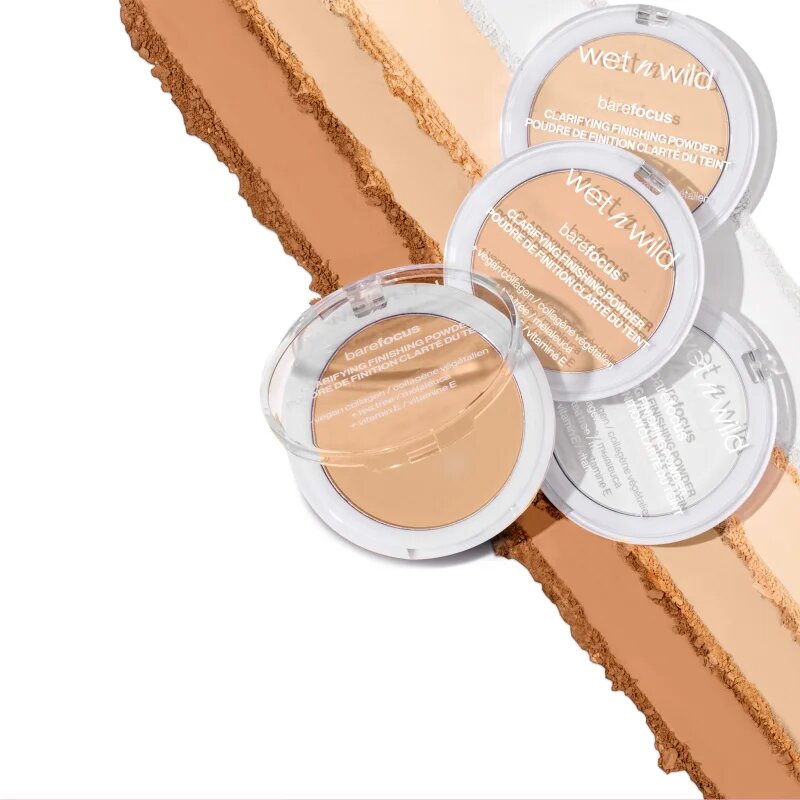 Wet n Wild BareFocus Clarifying Finishing Powder mattító púder árnyalat Fair/Light 6 g