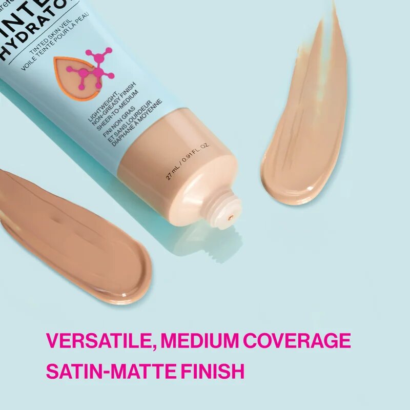Wet n Wild BareFocus Tinted Hydrator tonizáló fluid amely egységesíti a bőr tónusait árnyalat Light 27 ml