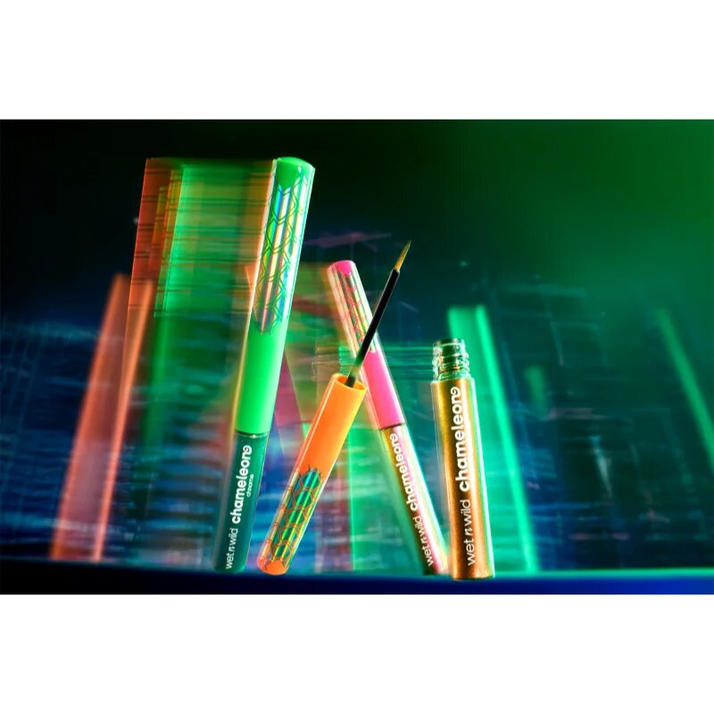 Wet n Wild Chameleon Chrome Liquid Eyeliner Holografikus szemhéjtus árnyalat Astro Pulse 2.7 ml