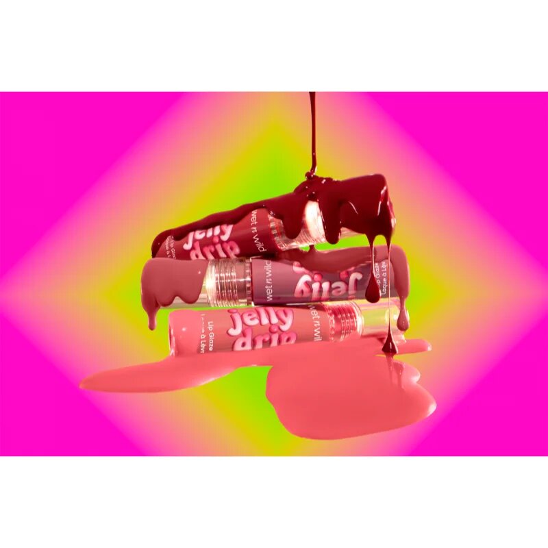 Wet n Wild Jelly Drip Lip Glaze ajakfény árnyalat Raspberry Crush 3.6 ml
