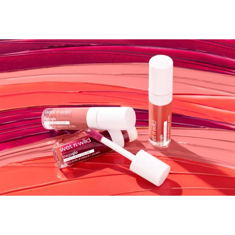 Wet n Wild MegaGlo krémes rúzs az arcra és a szájra árnyalat Rosy Romance 65 ml