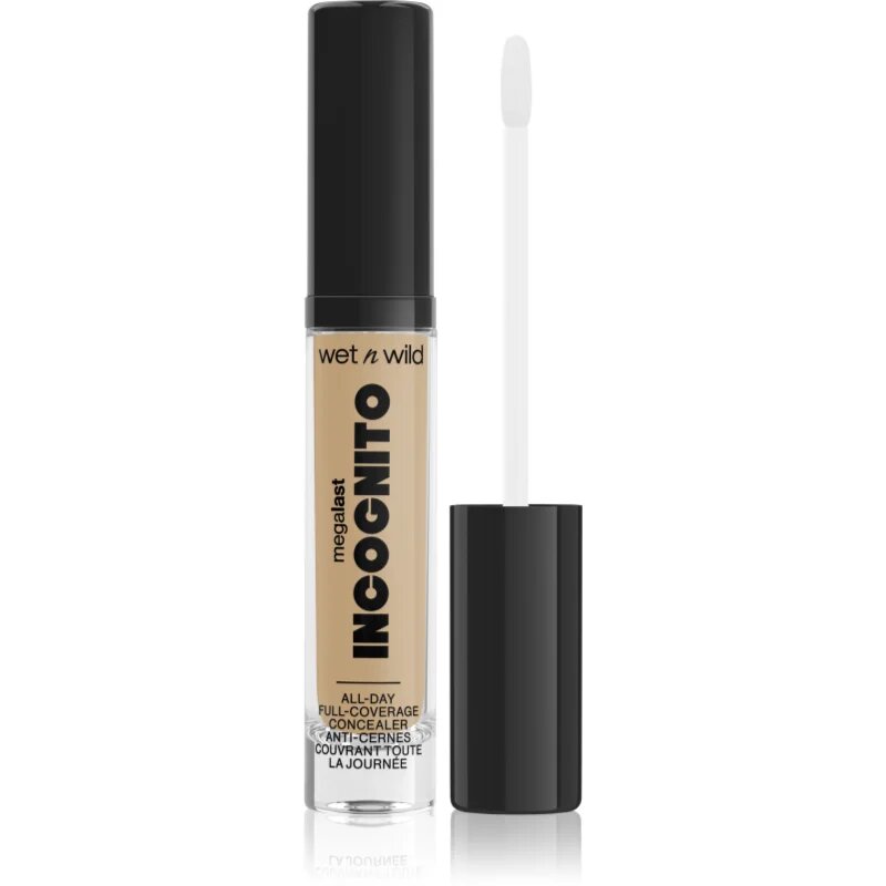 Wet n Wild MegaLast Incognito krémes korrektor a teljes fedésre árnyalat Medium Honey 55 ml