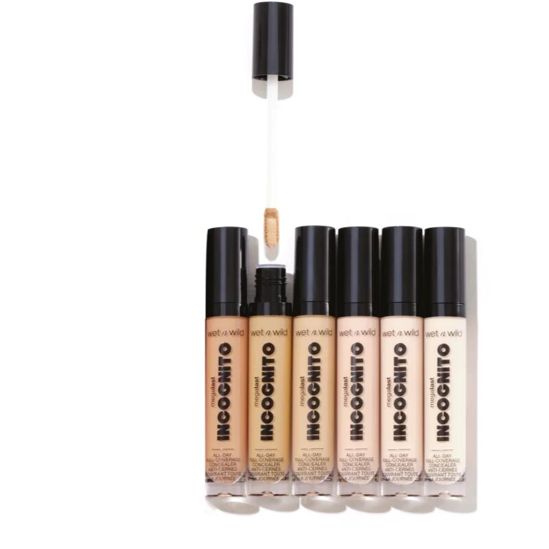 Wet n Wild MegaLast Incognito krémes korrektor a teljes fedésre árnyalat Medium Honey 55 ml