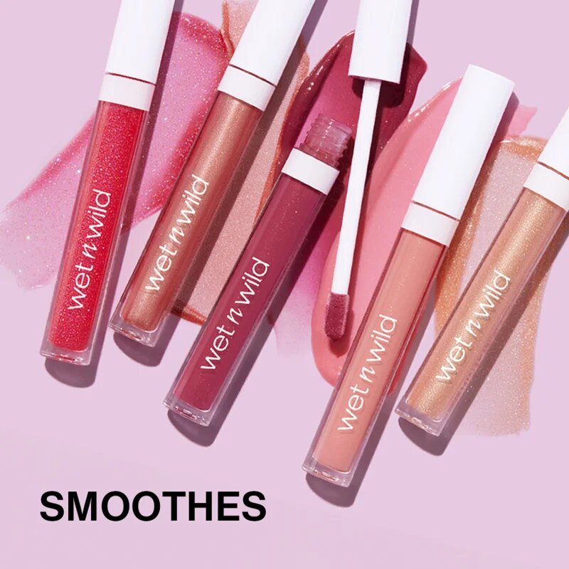 Wet n Wild MegaSlicks csillogó ajakfény hidratáló hatással árnyalat Snuggle Sesh 5.4 g