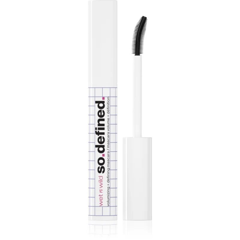 Wet n Wild MegaVolume So Defined tömegnövelő szempillaspirál árnyalat Black 10 ml
