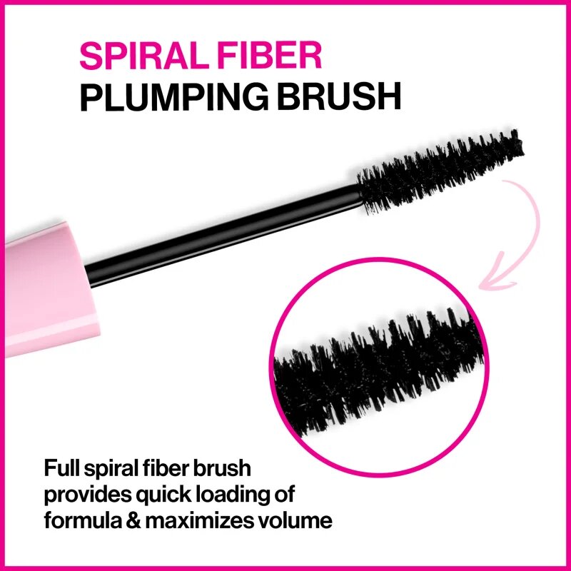 Wet n Wild MegaVolume szempillaspirál a maximális dús hatásért árnyalat Very Black 6 ml