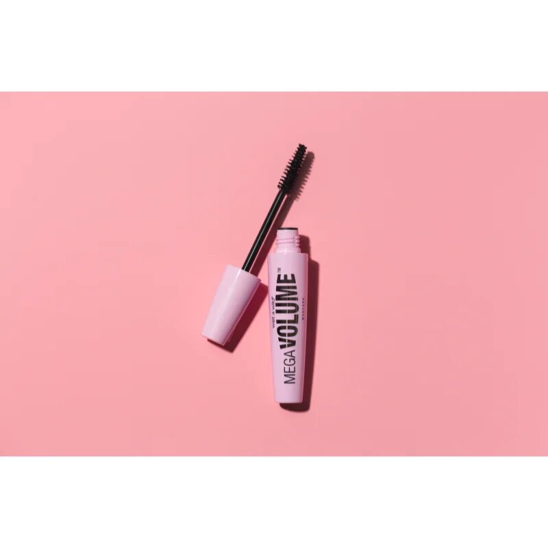 Wet n Wild MegaVolume szempillaspirál a maximális dús hatásért árnyalat Very Black 6 ml