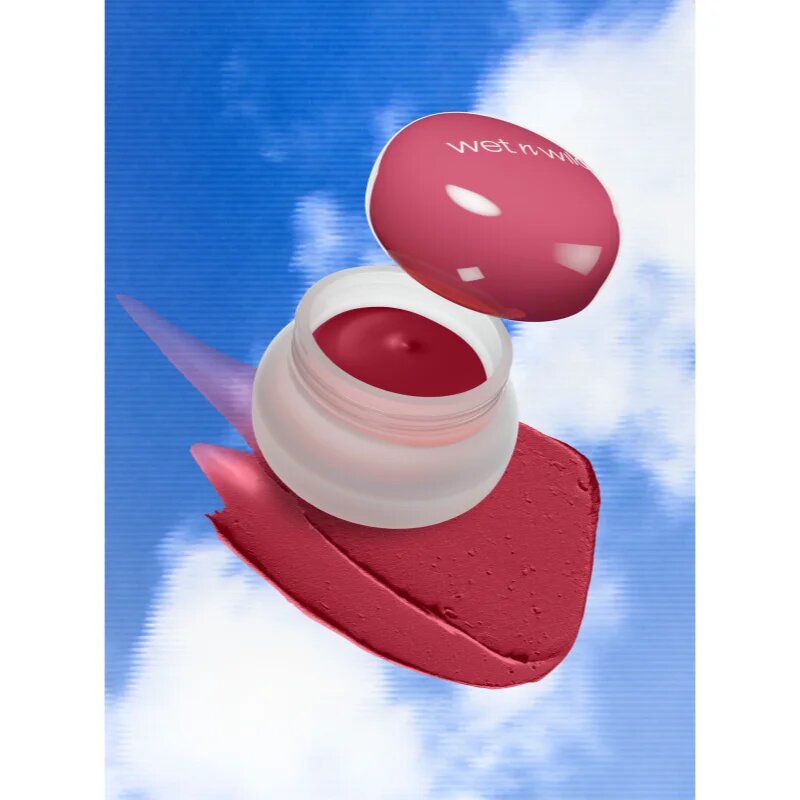 Wet n Wild Mother Fluffer Cloud Blush matt krémes arcpírositó púderes hatással árnyalat Berry Chill 4.6 g