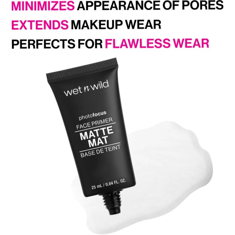 Wet n Wild PhotoFocus Matt primer alapozó alá Partners in Pri 25 ml