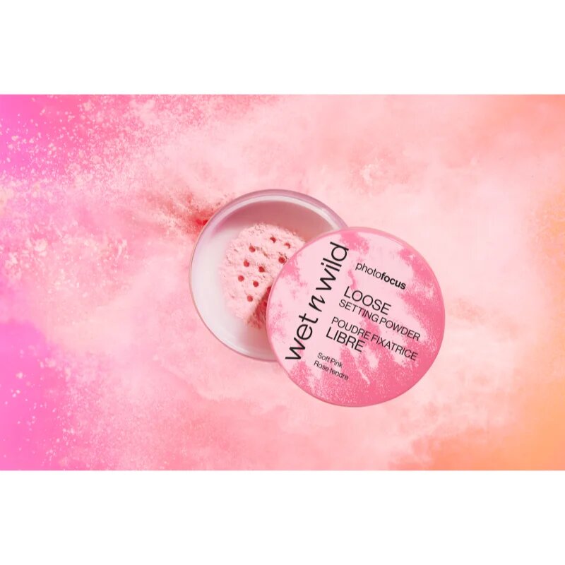 Wet n Wild PhotoFocus porpúder árnyalat Soft Pink 20 g