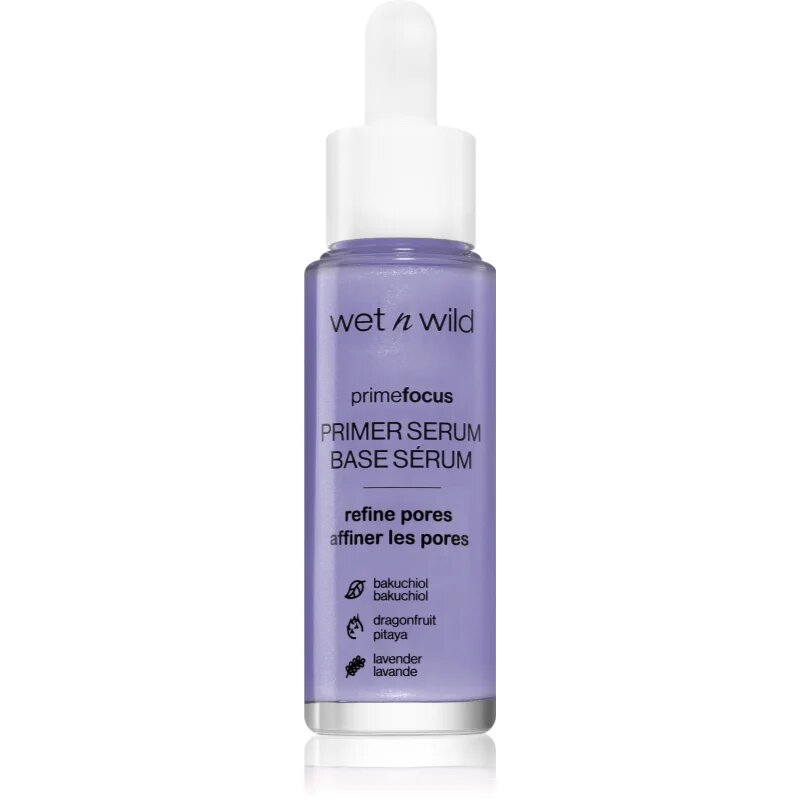 Wet n Wild PrimeFocus Refine Pores bőrvilágosító alapozó szérum hidratálja a bőrt és minimalizálja a pórusokat 30 ml