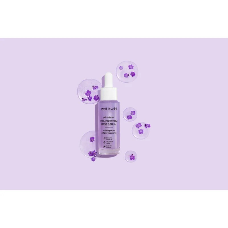 Wet n Wild PrimeFocus Refine Pores bőrvilágosító alapozó szérum hidratálja a bőrt és minimalizálja a pórusokat 30 ml