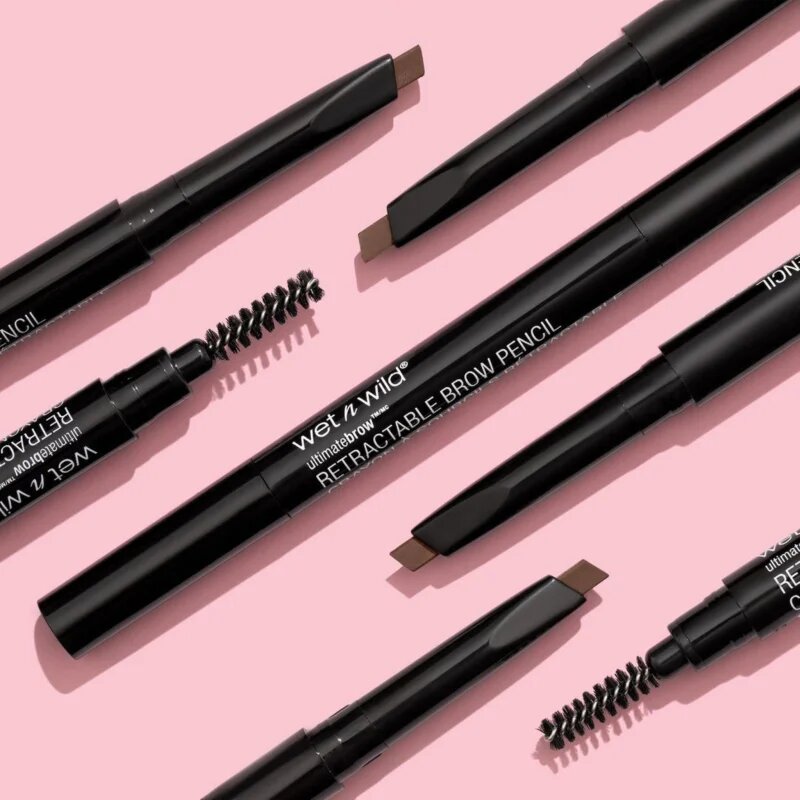 Wet n Wild Ultimate Brow Kétoldalú szemöldök ceruza kefével árnyalat Medium Brown 0.2 g