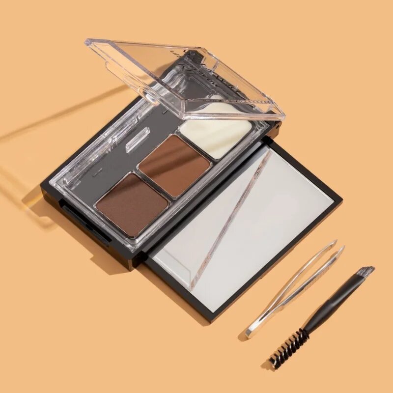Wet n Wild Ultimate Brow Kit szett a tökéletes szemöldökért árnyalat Ash Brown 2.5 g