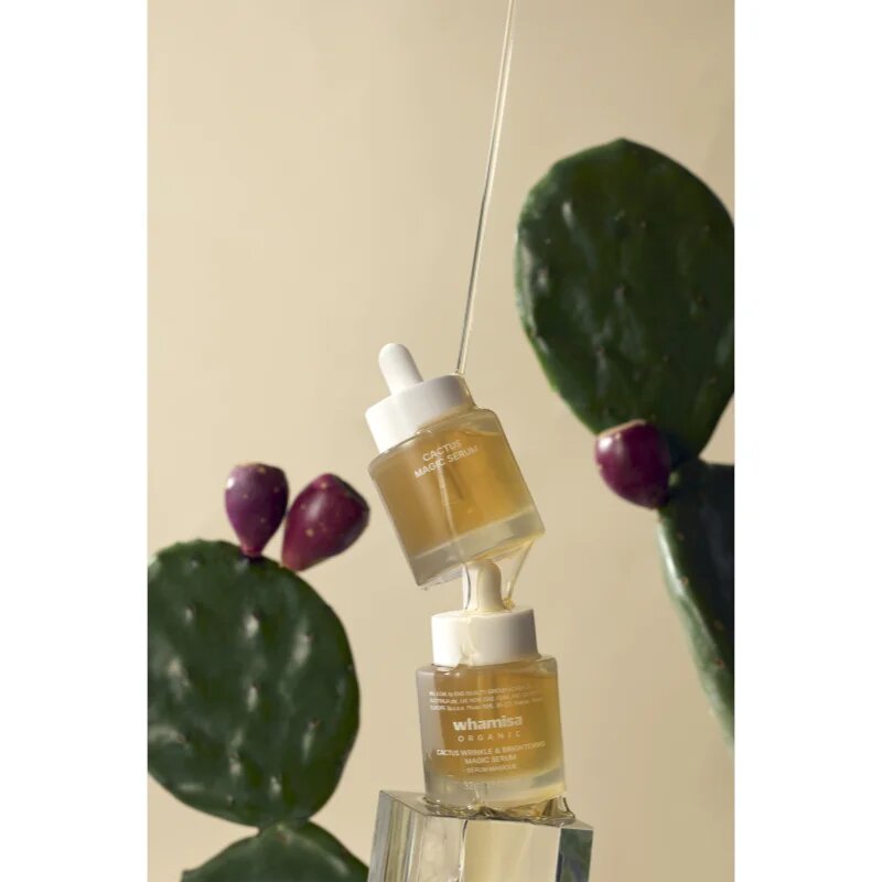WHAMISA Cactus Magic Serum ránctalanító szérum élénk és hidratált bőr 32 ml