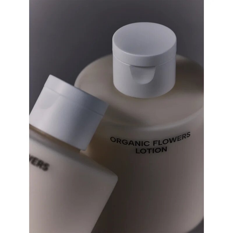WHAMISA Organic Flowers Lotion Double Rich frissítő hidratáló krém 200 ml