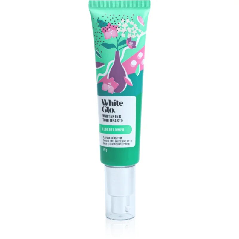 White Glo Whitening Toothpaste Eldeflower fogkrém 70 g