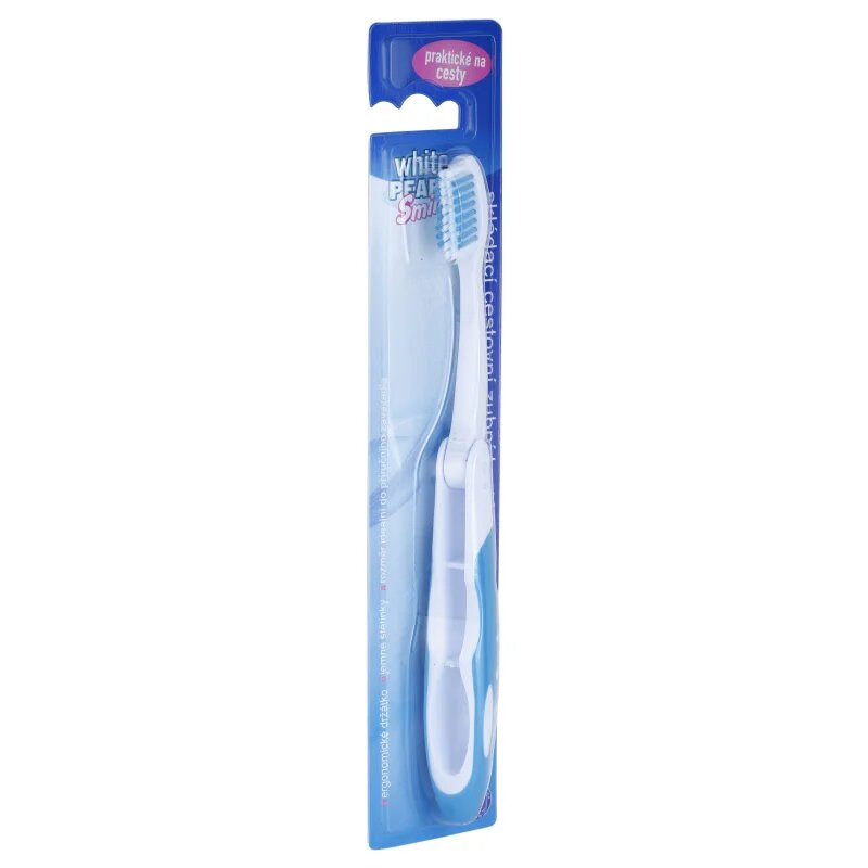 White Pearl Smile összeszerelhető utazó fogkefe 1 db