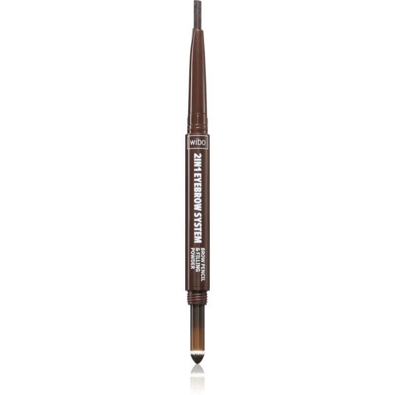 Wibo Eyebrow System szemöldök ceruza 2 az 1-ben #3 1 db