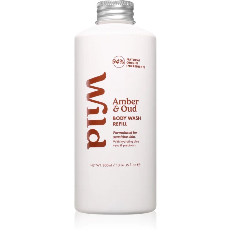 Wild Amber & Oud Refill tusfürdő gél utántöltő 300 ml