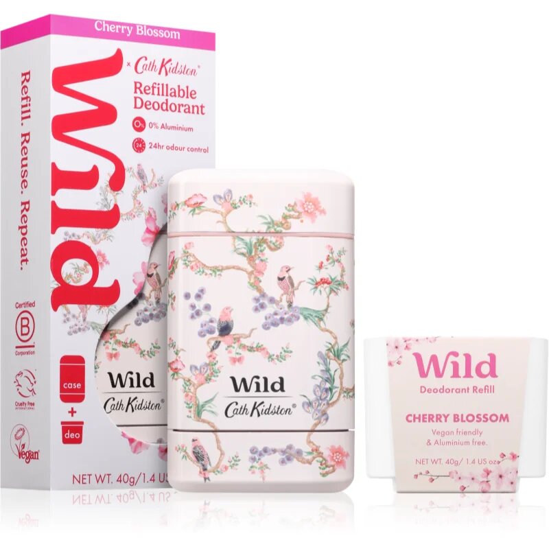 Wild Cherry Blossom Birds and Berries Case izzadásgátló deo stift tokkal 40 g