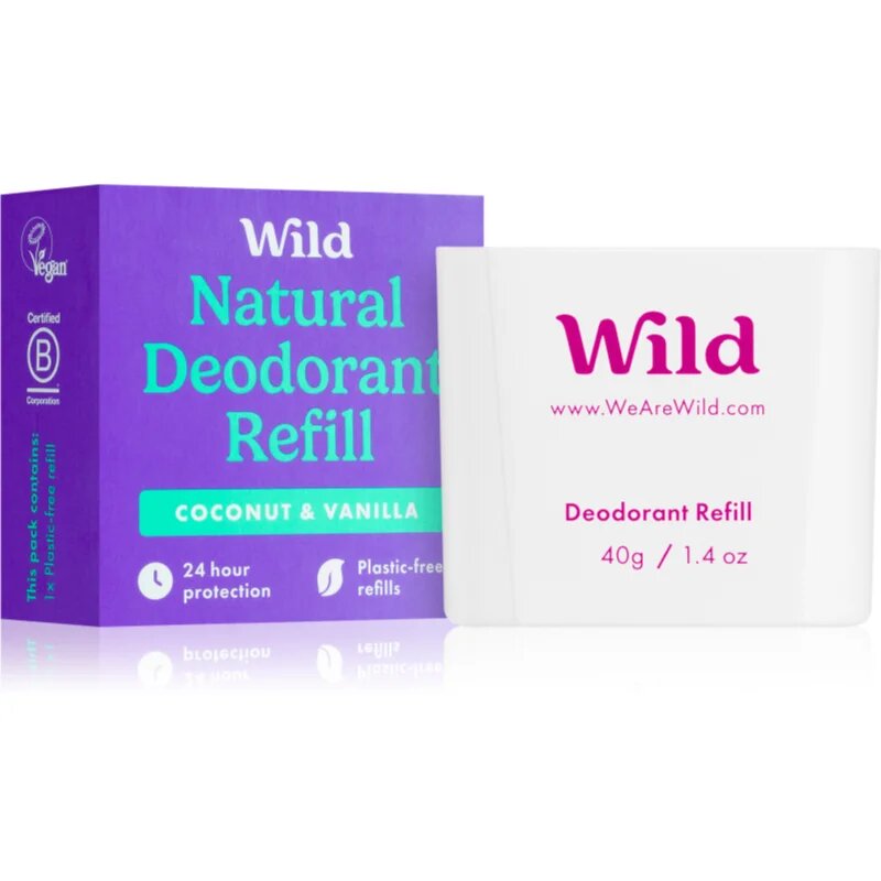 Wild Coconut & Vanilla izzadásgátló deo stift utántöltő 40 g
