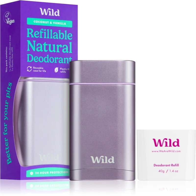 Wild Coconut & Vanilla Purple Case izzadásgátló deo stift tokkal 40 g