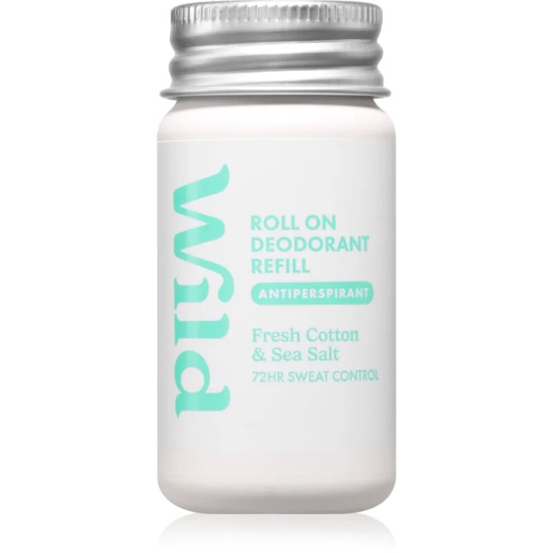 Wild Fresh Cotton & Sea Salt Refill golyós dezodor roll-on utántöltő 50 ml