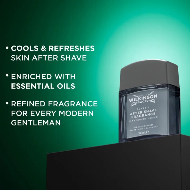 Wilkinson Sword Classic Aftershave Fragrance frissítő borotválkozás utáni víz uraknak 100 ml