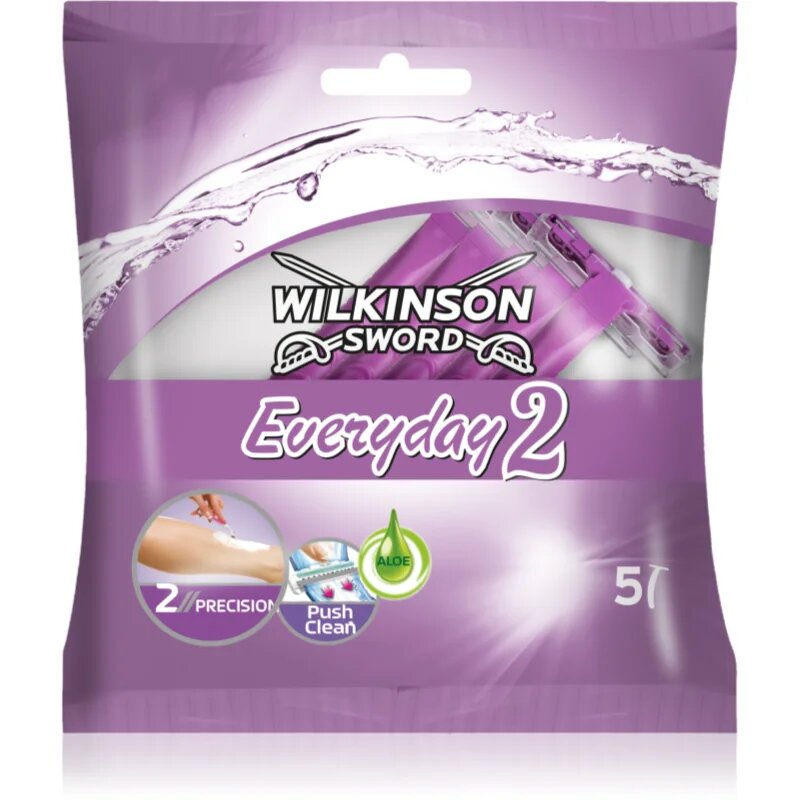 Wilkinson Sword Everyday 2 eldobható borotvák hölgyeknek 5 db