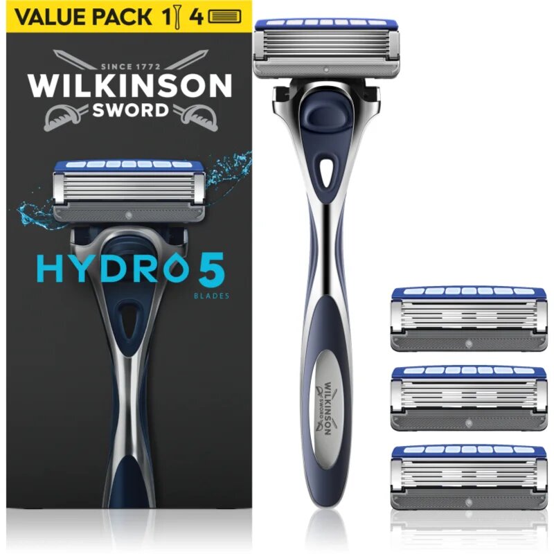 Wilkinson Sword Hydro5 borotva + tartalék fejek 4 db
