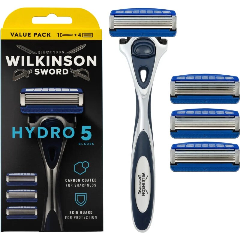 Wilkinson Sword Hydro5 borotva + tartalék fejek 4 db