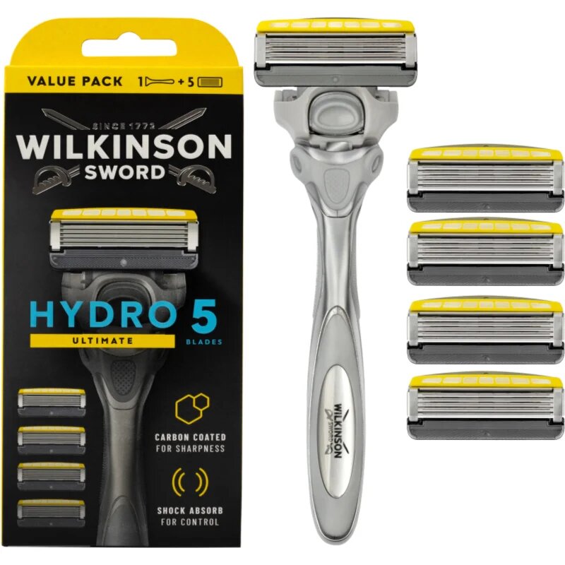 Wilkinson Sword Hydro5 Ultimate borotva + tartalék fejek 5 db