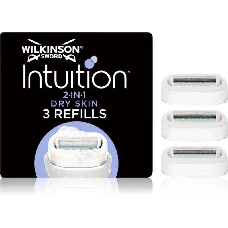 Wilkinson Sword Intuition Dry Skin tartalék pengék 3 db