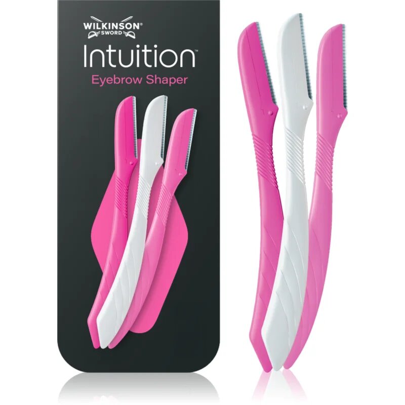 Wilkinson Sword Intuition Eyebrow Shaper borotva szemöldökre 3 db