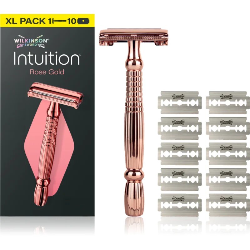 Wilkinson Sword Intuition Rose Gold borotva + tartalék pengék 9 db
