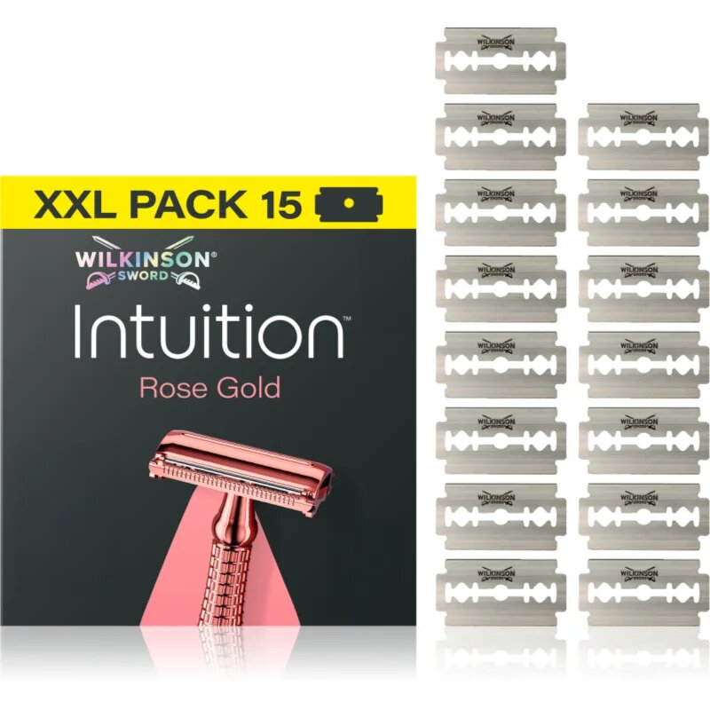Wilkinson Sword Intuition Rose Gold tartalék pengék 15 db