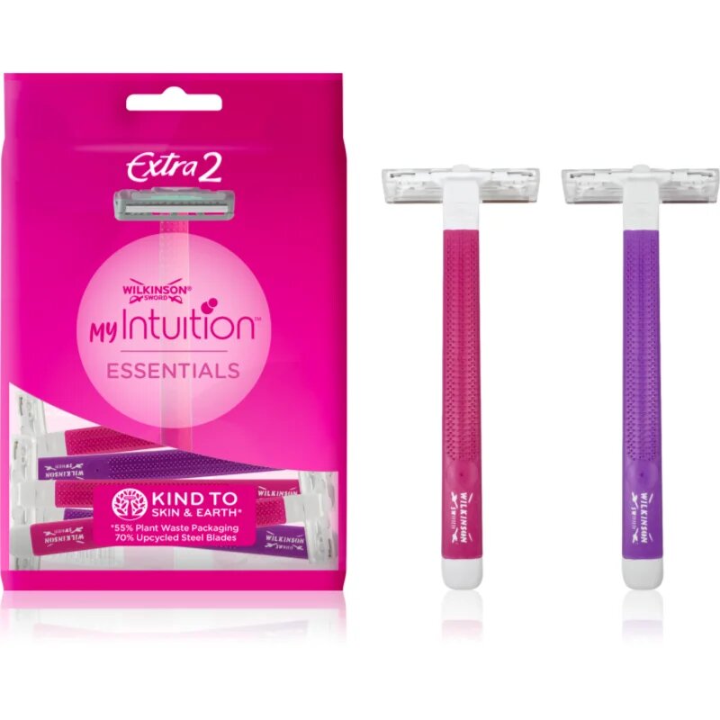 Wilkinson Sword My Intuition Extra 2 eldobható borotvák Essentials 5 db
