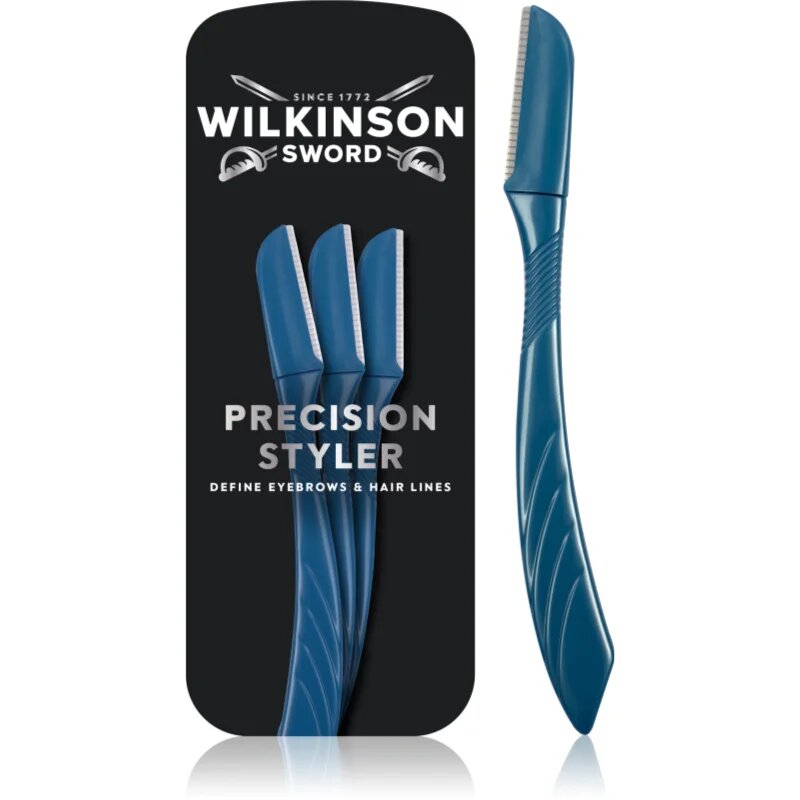 Wilkinson Sword Precision Styler borotva szemöldökre uraknak 3 db