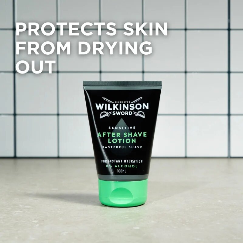 Wilkinson Sword Sensitive After Shave Lotion hidratáló tej borotválkozás után 100 ml