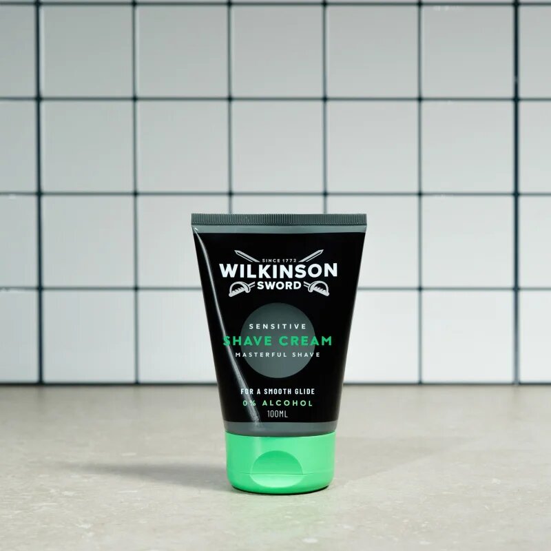 Wilkinson Sword Sensitive Shave Cream borotválkozási krém uraknak 100 ml