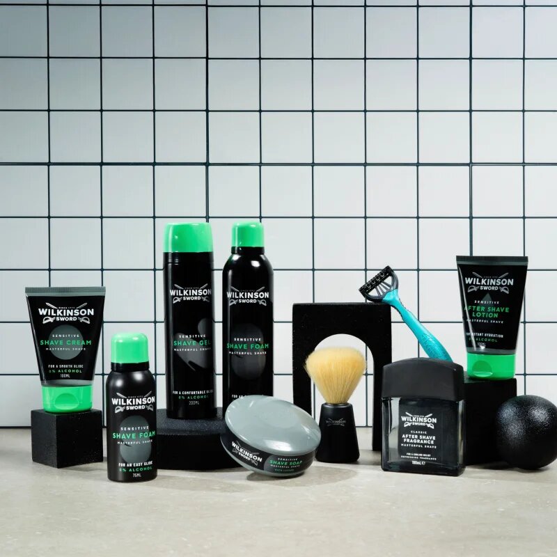 Wilkinson Sword Sensitive Shave Cream borotválkozási krém uraknak 100 ml
