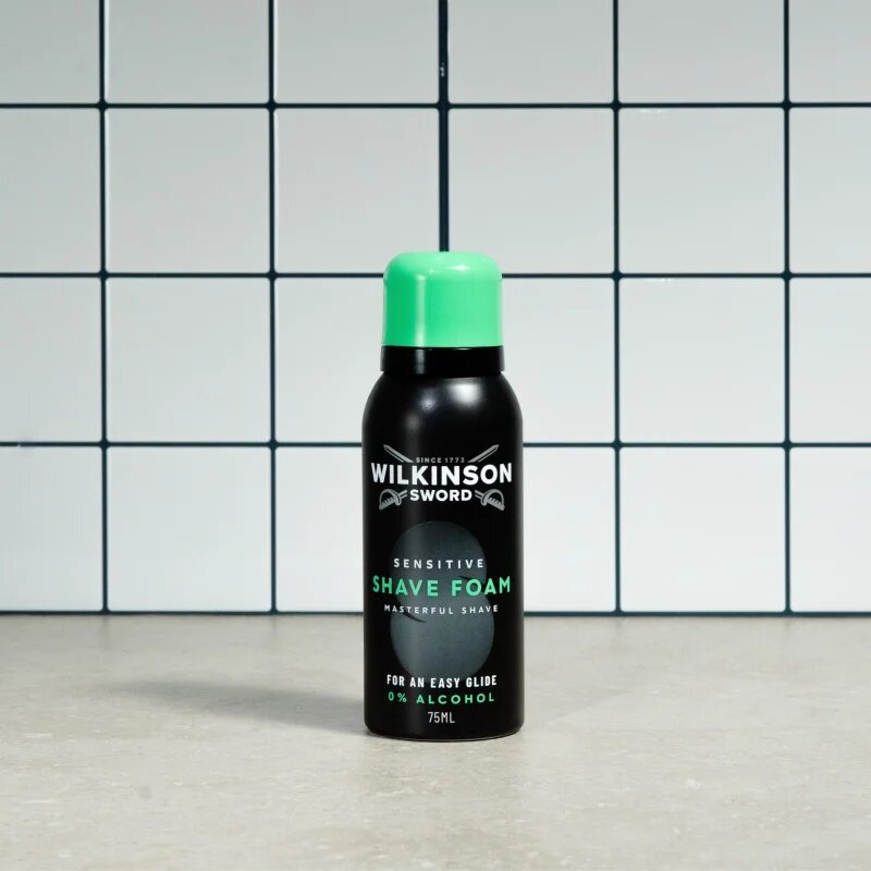 Wilkinson Sword Sensitive Shave Foam borotválkozási hab uraknak 75 ml