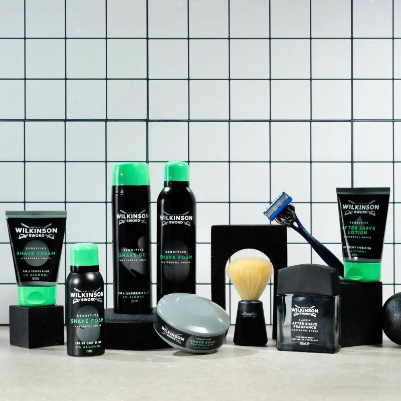 Wilkinson Sword Sensitive Shave Foam borotválkozási hab uraknak 75 ml