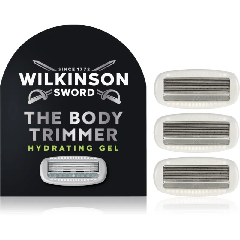 Wilkinson Sword The Body Trimmer tartalék kefék 3 db