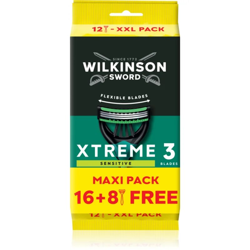 Wilkinson Sword Xtreme 3 Sensitive eldobható borotvák uraknak