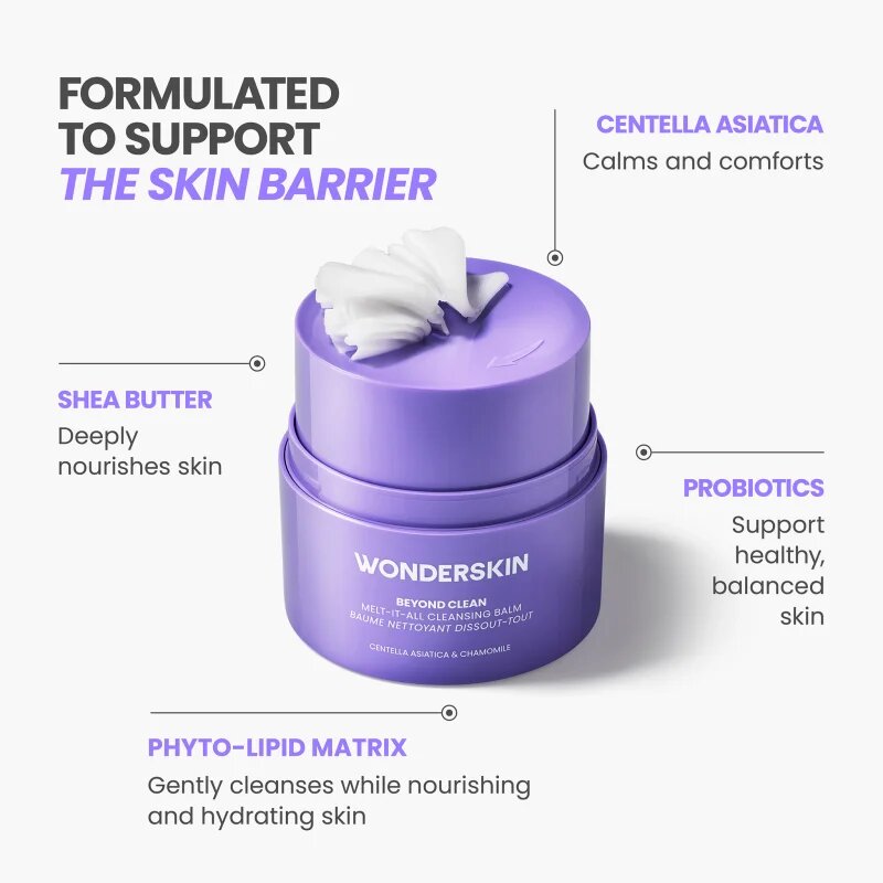 WONDERSKIN Beyond Clean Melt-It-All lemosó és tisztító balzsam 50 ml