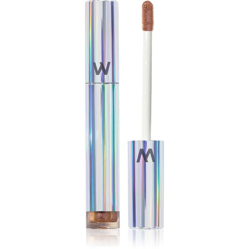 WONDERSKIN Wonder Blading Top Gloss ajakfény csillámporral árnyalat Gold Glitter 4 ml