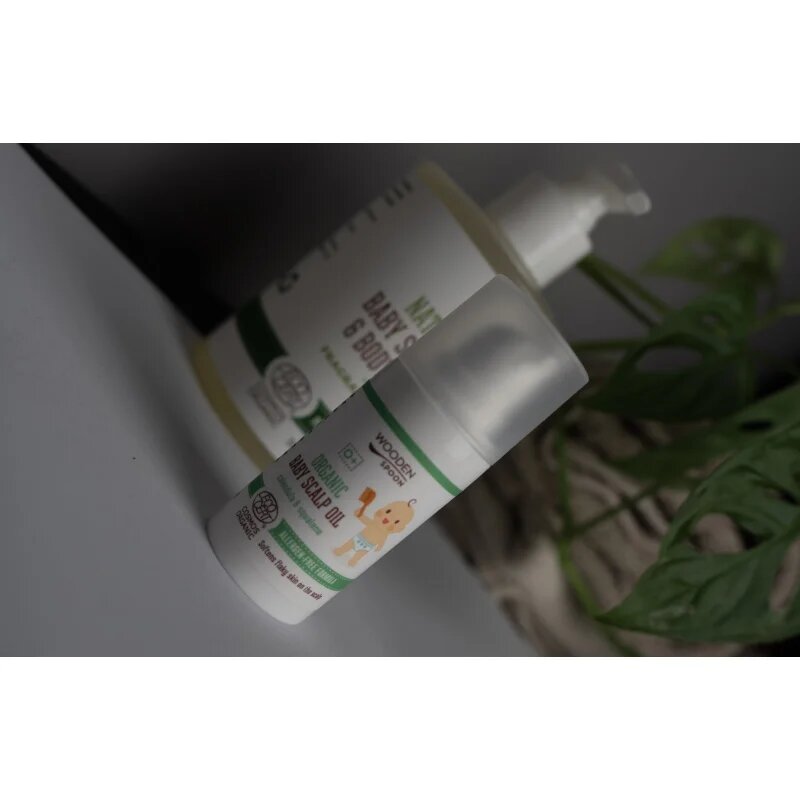 WoodenSpoon Organic a fejbőr ápolására gyermekeknek születéstől kezdődően 15 ml