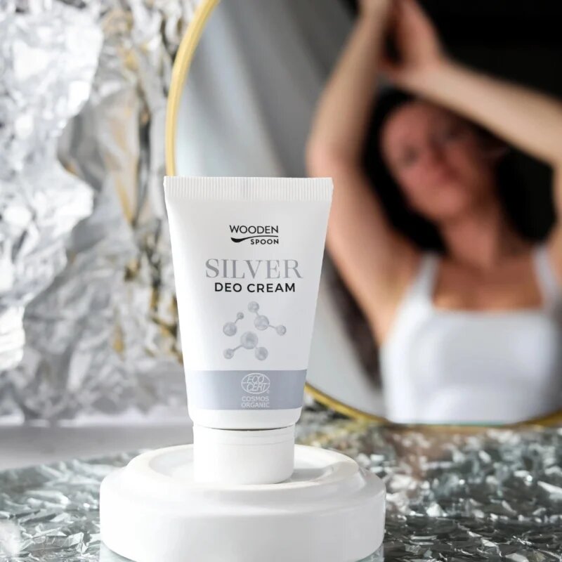 WoodenSpoon Silver Deo Cream krémes dezodor 40 ml